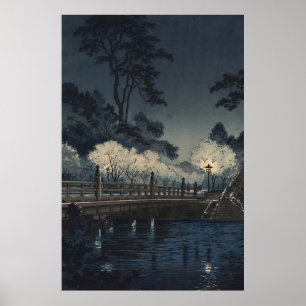 Benkei-Brücke 1933 von Tsuchiya Koitsu Poster