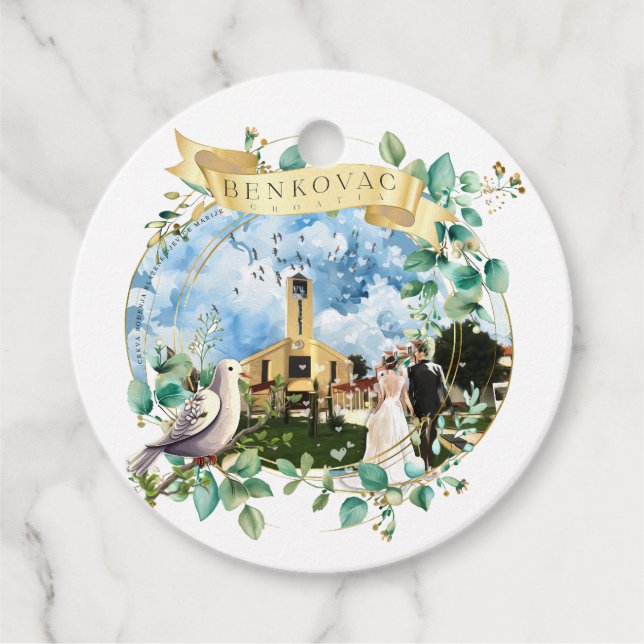 Benkovac Geschenkanhänger (Vorderseite)