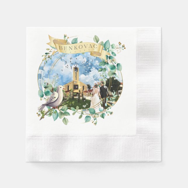 Benkovac Serviette (Vorderseite)