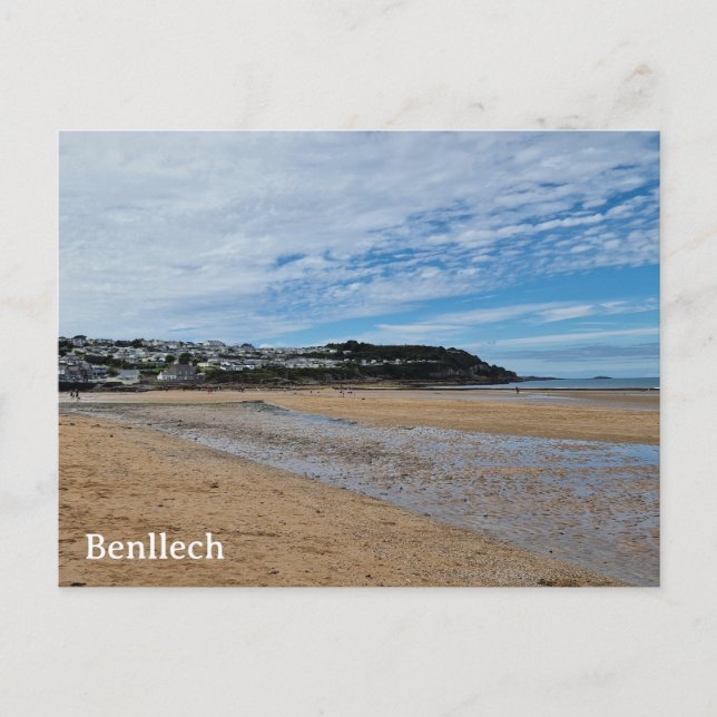 Benllech Postkarte (Vorderseite)
