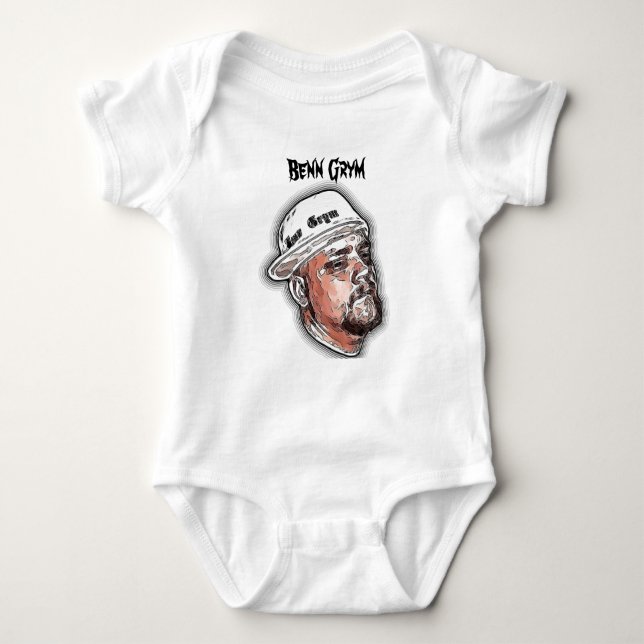 Benn Grym Baby onzie Strampler (Vorderseite)