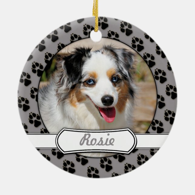 Bennett - australisches Mini - Rosie - Carmel Keramik Ornament (Hinten)