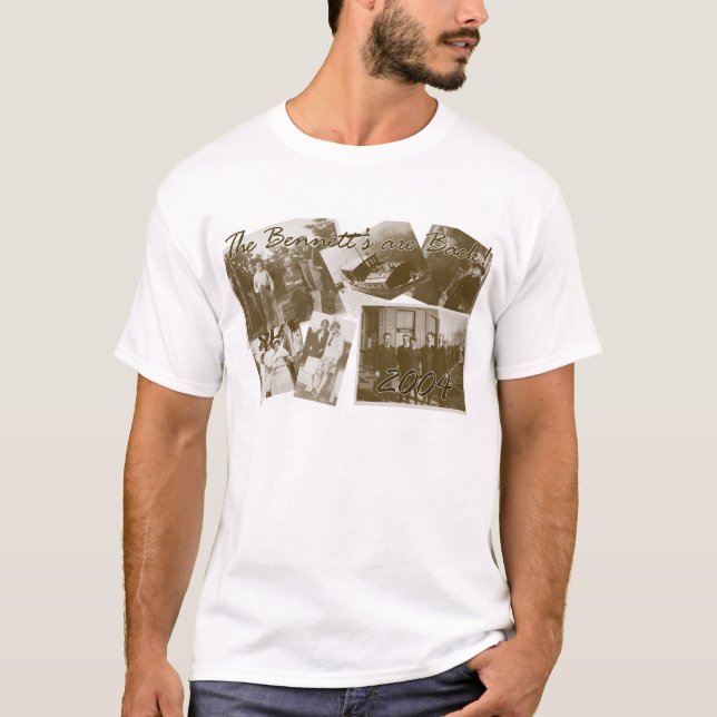 Bennett-Familien-Wiedersehen 2004 T-Shirt (Vorderseite)