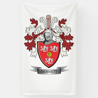 Bennett-Familienwappen-Wappen Banner