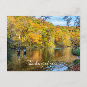 Bennett Frühling Herbst Angeln U Postkarte denken