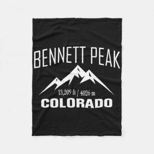Bennett Peak Colorado Klettergipfel Club Outdoor Fleecedecke
