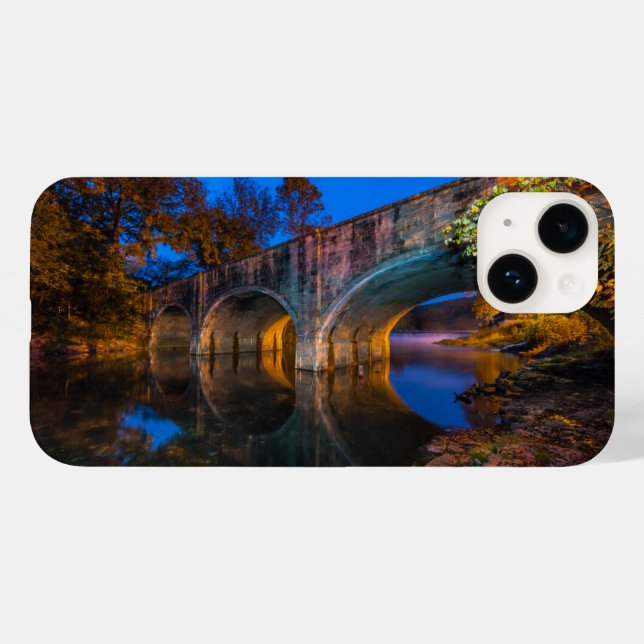 Bennett Spring Bridge Twilight Case-Mate iPhone Hülle (Rückseite (Horizontal))