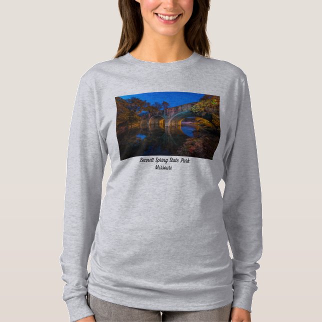Bennett Spring Bridge Twilight Long Sleeve Shirt (Vorderseite)