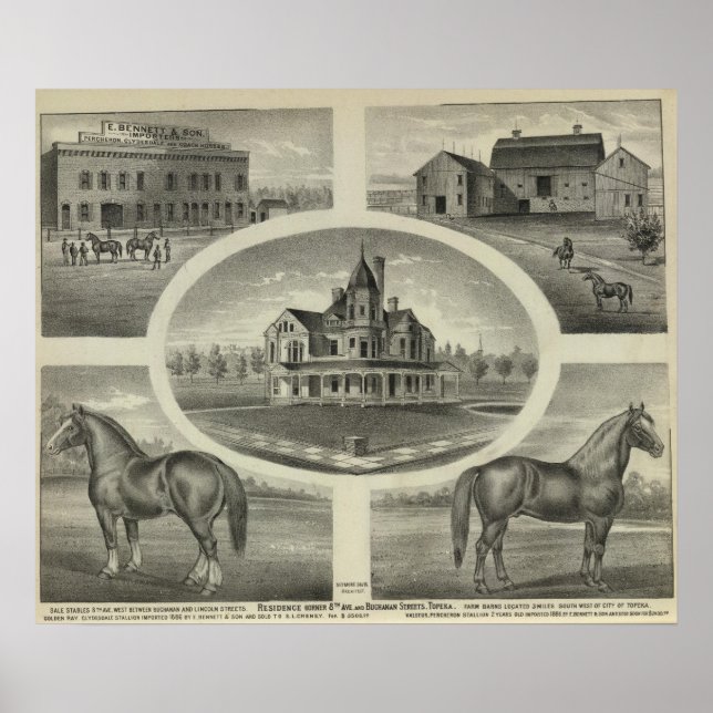 Bennettand Son, Topeka Poster (Vorne)