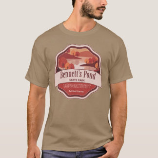 Bennetts Pond State Park Fairfield County Connecti T-Shirt