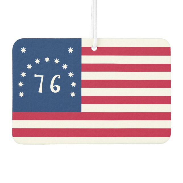 Benningtons Banner: Die 76 amerikanische Schlachtf Autolufterfrischer (Vorderseite)