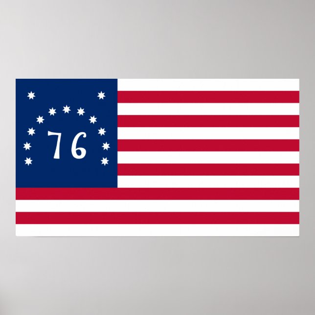 Benningtons Banner: Die 76 amerikanische Schlachtf Poster (Vorne)
