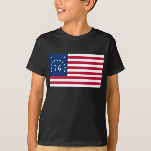 Benningtons Banner: Die 76 amerikanische Schlachtf T-Shirt