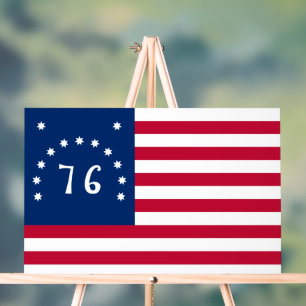 Benningtons Banner: Die 76er amerikanische Schlach Acrylschild