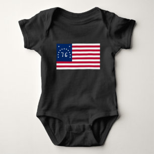 Benningtons Banner: Die 76er amerikanische Schlach Baby Strampler