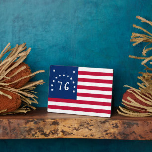 Benningtons Banner: Die 76er amerikanische Schlach Fotoplatte