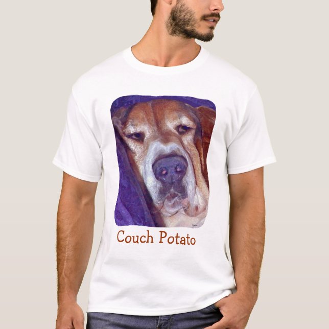 Benny Basset Hound T-Shirt (Vorderseite)