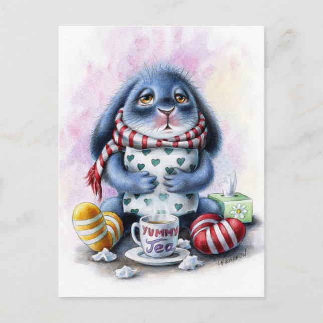 Benny Blue - Beziehen Sie sich bald auf Postkarte (Vorderseite)