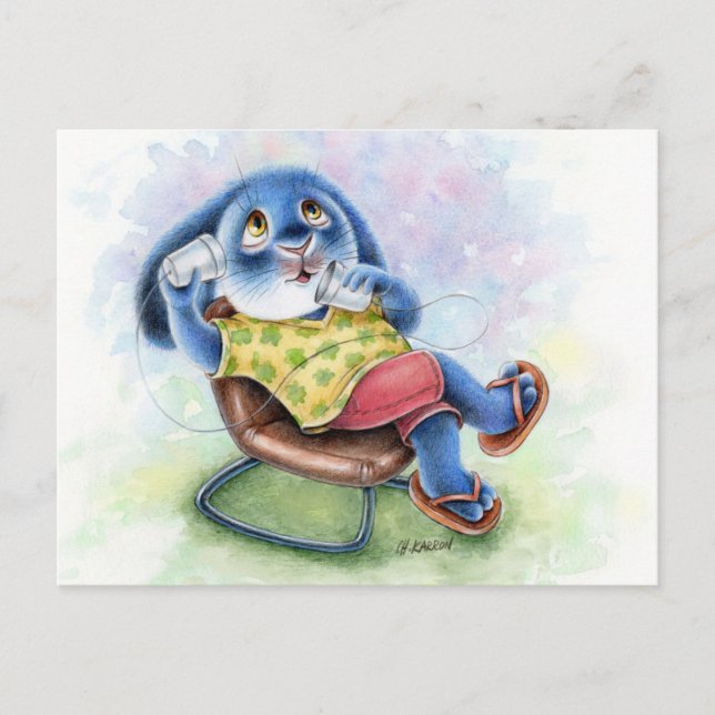 Benny Blue - Sprechen Sie, was Sie Gewollt haben,  Postkarte (Vorderseite)