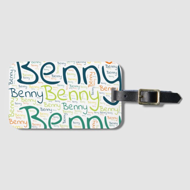 Benny Gepäckanhänger (Vorderseite (Horizontal))