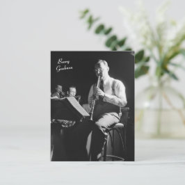 Benny Goodman Postkarte