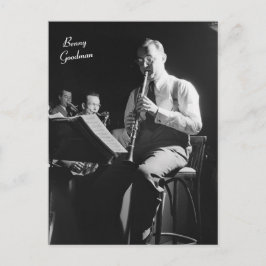 Benny Goodman Postkarte