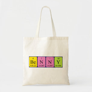 Benny Periodic Table name tobag Tragetasche