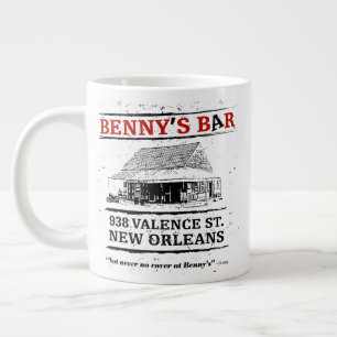 Benny's Bar New Orleans Jumbo-Tasse