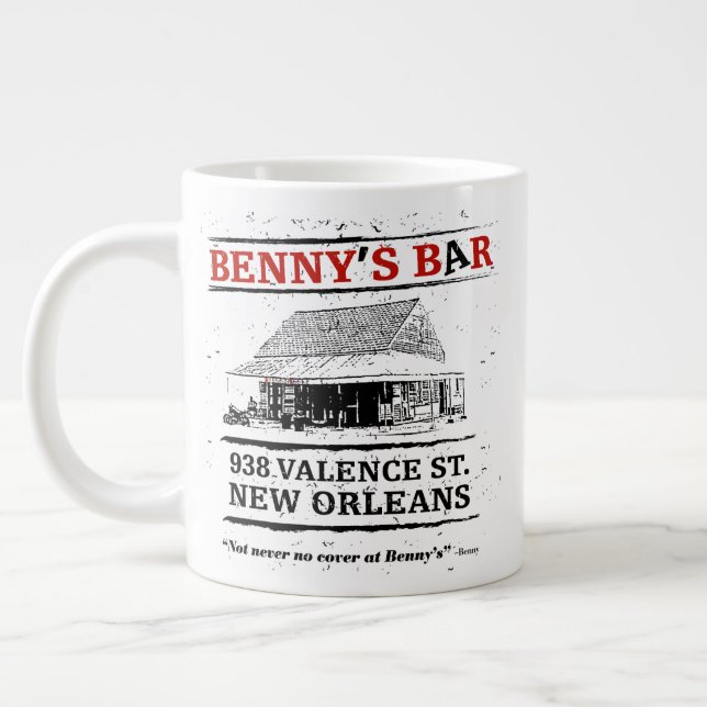 Benny's Bar New Orleans Jumbo-Tasse (Links)