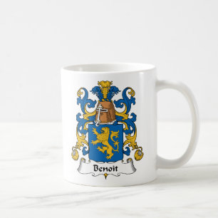 Benoit Familienwappen Tasse