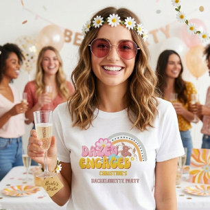 Benommen und verlobt: Junggesellinnenabschied-Deko T-Shirt