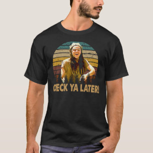 Benommen und verwirrt vintage retro bis später Es T-Shirt