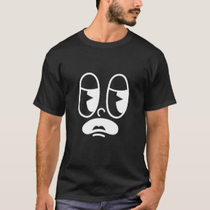 Benommener Glitch-Gesicht T-Shirt