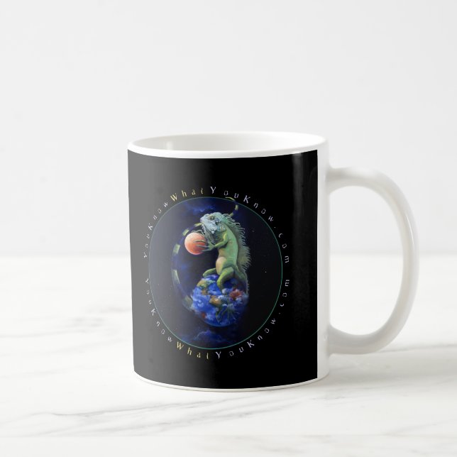 Benommenheit des Leguans Kaffeetasse (Rechts)
