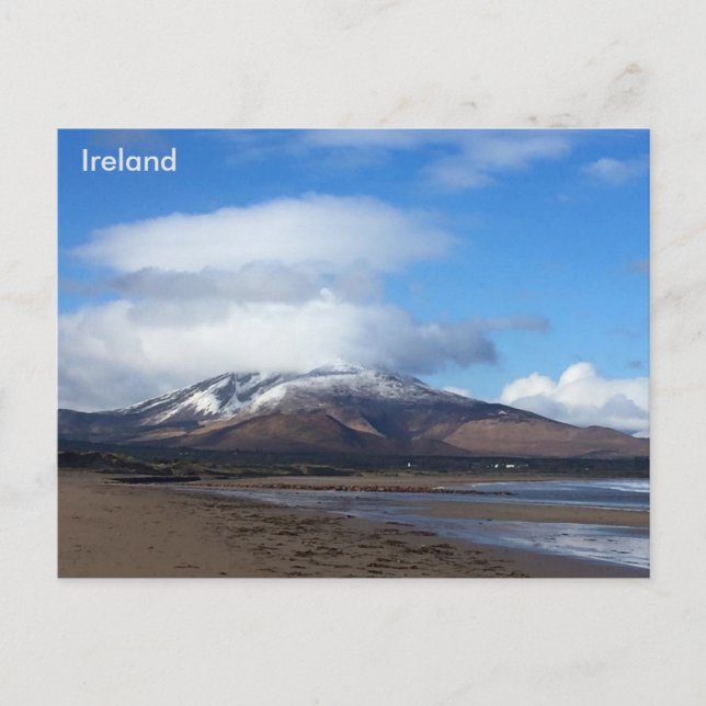 Benoskee Mountain, Grafschaft Kerry, Irland Postkarte (Vorderseite)