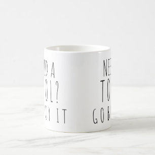 Benötigen Sie ein Werkzeug? Gehen Kauf es Kaffeetasse