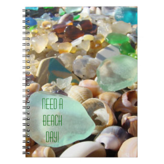 Benötigen Sie einen Strand-Tag! Notizbücher winden