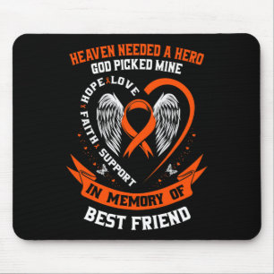 Benötigt einen Helden Gott wählte meine beste Freu Mousepad