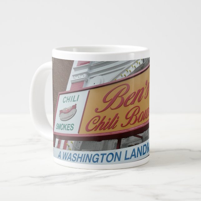 Ben's Chili Bowl: Ikonische DC-Sehenswürdigkeit Jumbo-Tasse (Vorderseite Links)