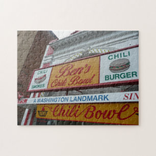Ben's Chili Bowl: Ikonische DC-Sehenswürdigkeit Puzzle