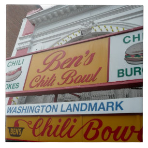 Bens Chili-Schüssel: Iconic DC-Sehenswürdigkeit Fliese