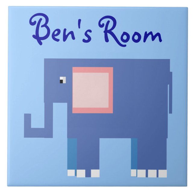 Ben's Room Fliese (Vorderseite)
