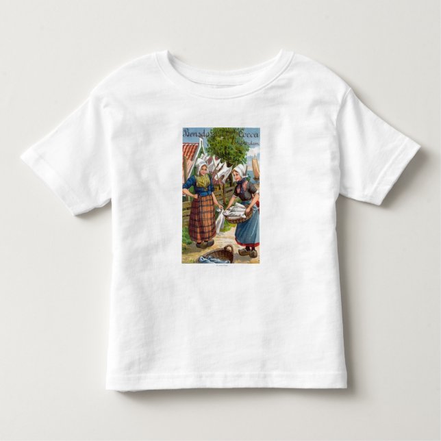 Bensdorps königlicher niederländischer Kakao Kleinkind T-shirt (Vorderseite)