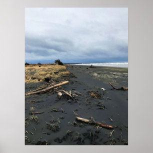 Benson Beach, Cape Enttäuschung, WA Poster