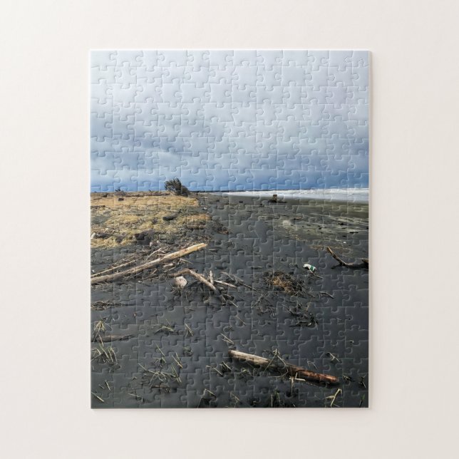 Benson Beach, Cape Enttäuschung, Washington Puzzle (Vertikal)