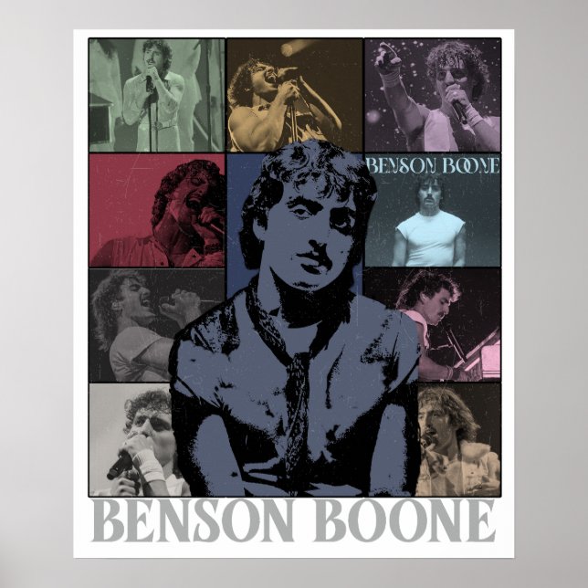 Benson Boone Vintage Tou Poster (Vorne)