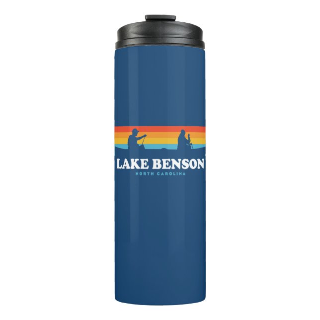 Benson North Carolina Canoe Thermosbecher (Vorderseite)