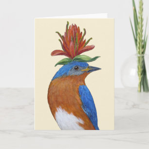 Benson the bluebird grellcard karte