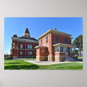 Bent Landkreis Jail and Courthouse, Colorado Poster