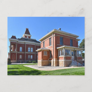 Bent Landkreis Jail and Courthouse, Colorado Postkarte